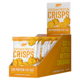 MusclePharm Protein Crisps 12 Box Cheddar