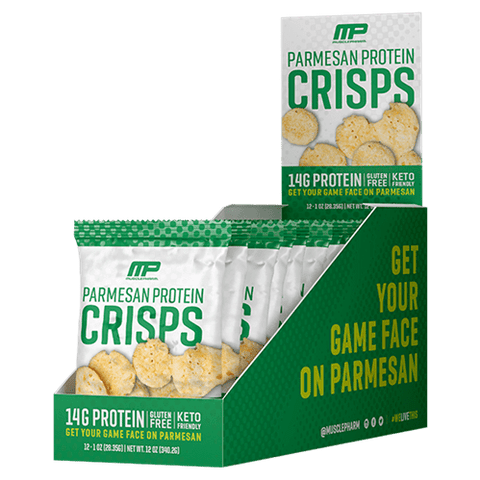 MusclePharm Protein Crisps 12 Box Parmesan