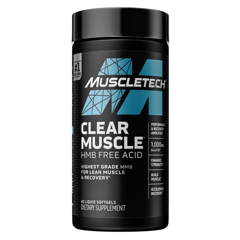 Muscletech Clear Muscle Next Gen 42 Liquid Softgels 42 Softgels