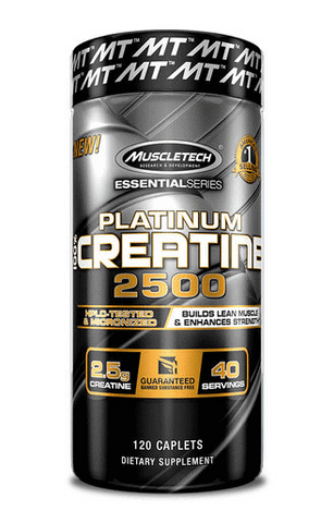 Muscletech Platinum 100% Creatine 2500 120 Capsules