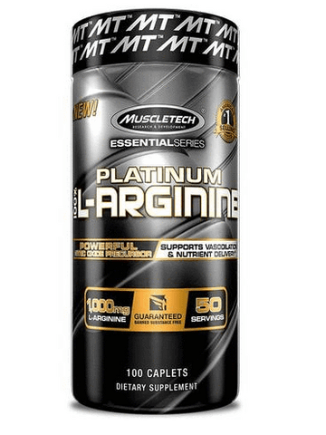 Muscletech Platinum 100% L-Arginine 100cap