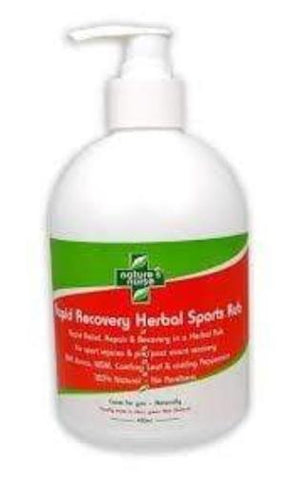 Natures Nurse Rapid Recovery Herbal Sports Rub 480ml