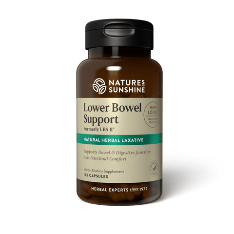 Natures Sunshine Lower Bowel Support 100 Caps