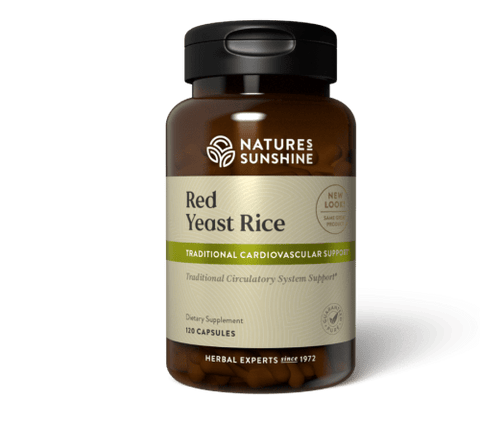 Natures Sunshine Red Yeast Rice 120 Caps