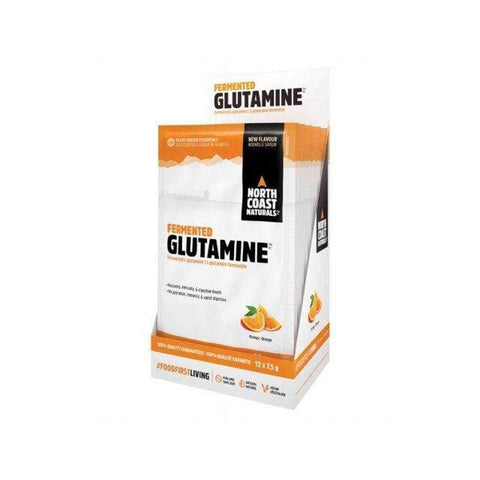 North Coast Naturals Fermented L-Glutamine 12 Pack / Oranage