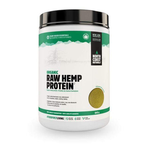 North Coast Naturals Organic Raw Hemp Protein 840g