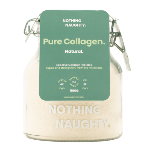Nothing Naughty Collagen Peptides Powder 500g Natural