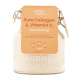 Nothing Naughty Collagen Peptides Powder + Vitamin C 500g Valencia Orange