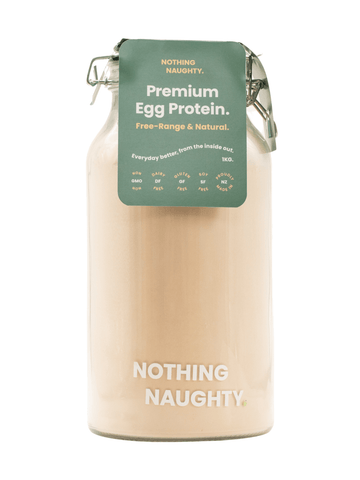 Nothing Naughty Premium Free Range Egg Protein Unflavoured 1kg