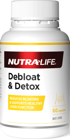 Nutra-Life Debloat & Detox - 60 Capsules