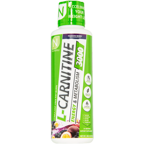 NutraKey L-Carnitine 3000 Passion Berry