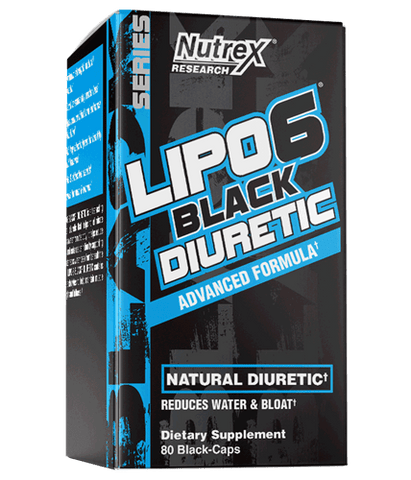 Nutrex Lipo 6 Black Diuretic 80 Caps