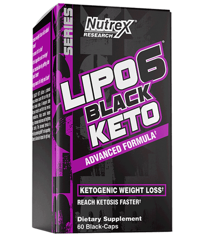 Nutrex Lipo 6 Black Keto 60 Caps