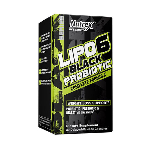 Nutrex Lipo 6 Black Probiotic