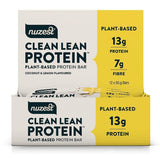 Nuzest Clean Lean Protein Bars 12 Box Coconut & Lemon
