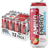 Optimum Amino Energy Sparkling RTD Sparkling Juicy Strawberry / 12 Pack