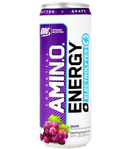 Optimum Nutrition Amino Energy Sparkling Rtd - Single Sparkling Grape