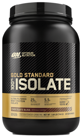 Optimum Nutrition Gold Standard 100% Whey Isolate 1.6lb Chocolate Bliss