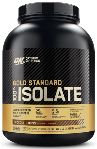 Optimum Nutrition Gold Standard 100% Whey Isolate 3lb Chocolate Bliss