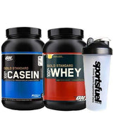 Optimum Whey and Casein Stack