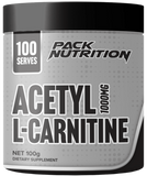 Pack Nutrition Acetyl L-Carnitine 100 Serves