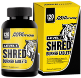 Pack Nutrition Level 1 Shred Tabs 120 Caps