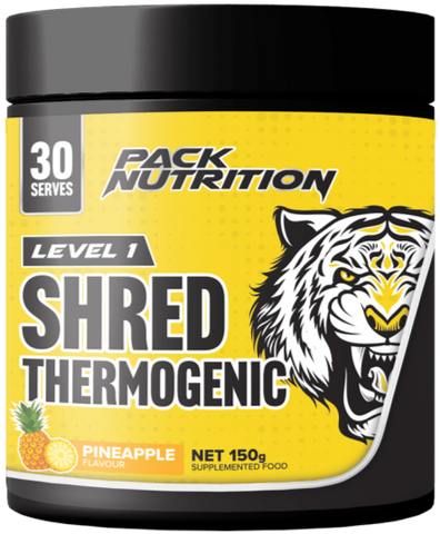 Pack Nutrition Level 1 Shred Thermogenic Powder Raspberry / 30 Serve