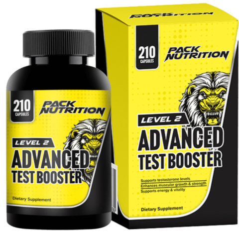 Pack Nutrition Level 2 Advanced Testostrone Booster 210 Caps