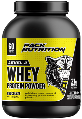 Pack Nutrition Level 2 Whey Protein Powder