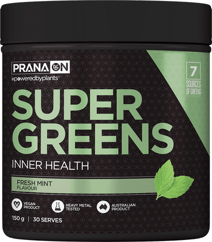 PranaOn Super Greens Fresh Mint / 150g