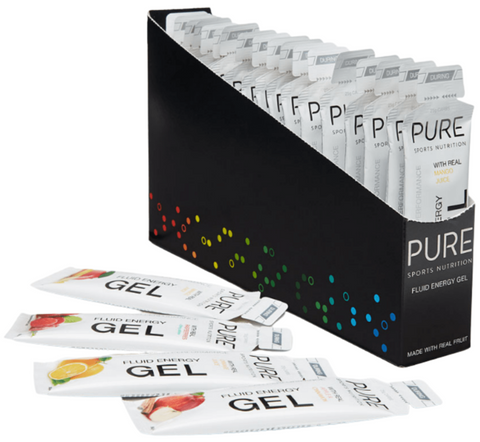 Pure Fluid Energy Gels Box 18