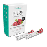Pure Nutrition Low Carb Electrolyte Hydration Sachet Box Raspberry - 10 Sachets
