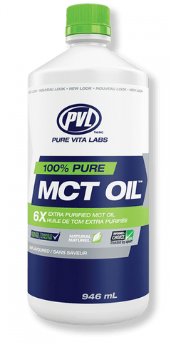 PVL 6x Extra Purified 100% Pure MCT Oil