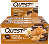 Quest Protein Bars Box of 12 Choc. Peanut Butter