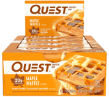 Quest Protein Bars Box of 12 Maple Waffle