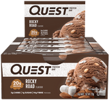 Quest Protein Bars Box of 12 Rocky Road