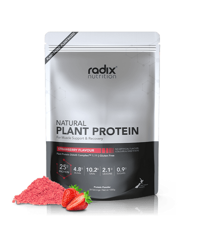 Radix Nutrition Plant Protein 1kg Strawberry
