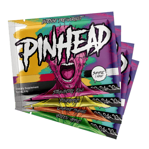 Scream Supps - Pinhead Intense Pre Workout - Mixed Single Serve Sachets