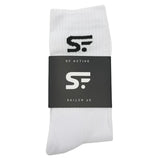 SF Active Cushion Crew Socks - White (Radom Size) *Gift*