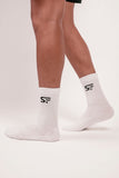 SF Active Cushion Crew Socks - White (Radom Size) *Gift*