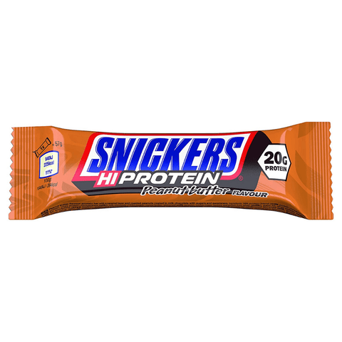 Snickers Hi Protein Peanut Butter Bars 6 Pack
