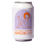 Soochi Collagen + Prebiotic Soda 4 pack / Passion Peach