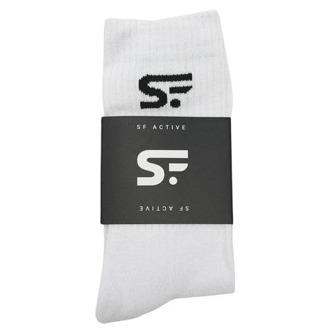 Sportsfuel Cushion Crew Socks - White
