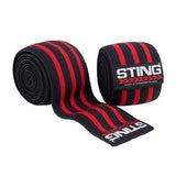 Sting Elasticised Lifting Knee Wraps 80inch