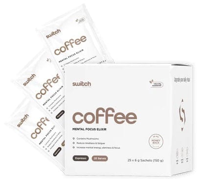 Switch Nutrition Coffee 25 Serves Espresso