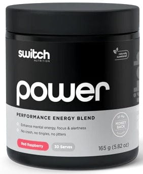 Switch Nutrition Power Pre-Workout 30 Serve Red Raspberry