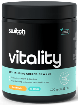 Switch Nutrition Vitality Switch Exotic Fruit / 60 Serve *New Recipe*