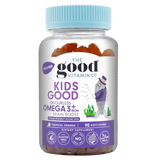 The Good Vitamin Co Kids Good Omega 3 Supplements + Iron - Vegan Friendly Algae DHA