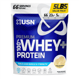 USN 100% Premium Whey Protein+ 5lb / Vanilla