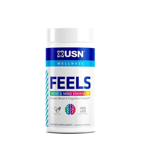 USN Nutrition Feels Mood & Mind Enhancers 60 Caps
